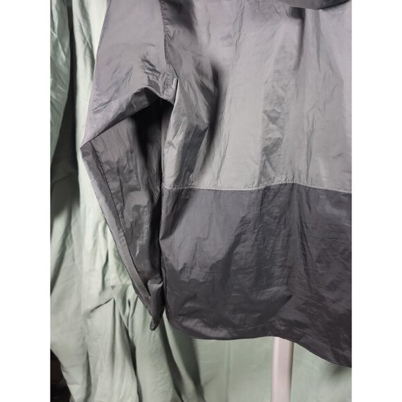 Columbia Men’s Center Ridge Windbreaker Hooded Jacket Gray/Black Medium  XM0287 - Picture 10 of 14